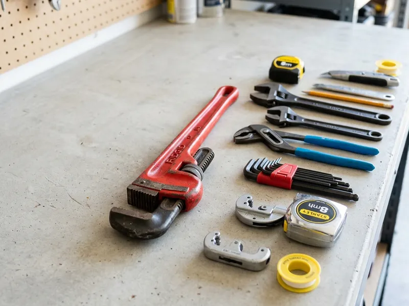 Professional plumbers in Sparland, IL equipped with top-tier tools for residential and commercial plumbing services.